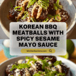 Korean BBQ Meatballs Recipe
