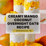 mango coconut overnight oats Recipe