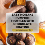 No Bake Pumpkin Truffles Recipe