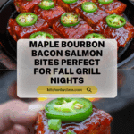 Maple Bacon Bourbon Salmon Bites Recipe