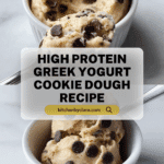 Greek Yogurt Cookie Dough (High Protein, Low Carb) Recipe