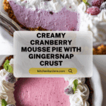 Cranberry Mousse Pie Recipe