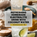 Homemade Electrolyte Drink with Coconut Water Recipe