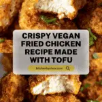 Vegan Fried Chicken (Made with Tofu) Recipe