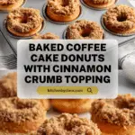 Coffee Cake Donuts Recipe