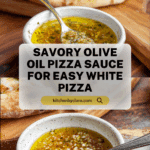 Olive Oil Pizza Sauce for White Pizza Recipe