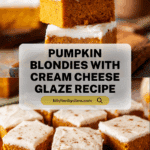 Pumpkin Blondies Recipe