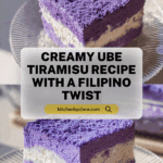 Ube Tiramisu - A Super Pinoy Version Recipe