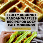 Pandan Waffles Recipe