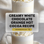 White chocolate orange almond cocoa Recipe