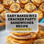 Ritz Cracker Party Sandwiches Recipe