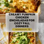 Pumpkin Chicken Enchiladas Recipe