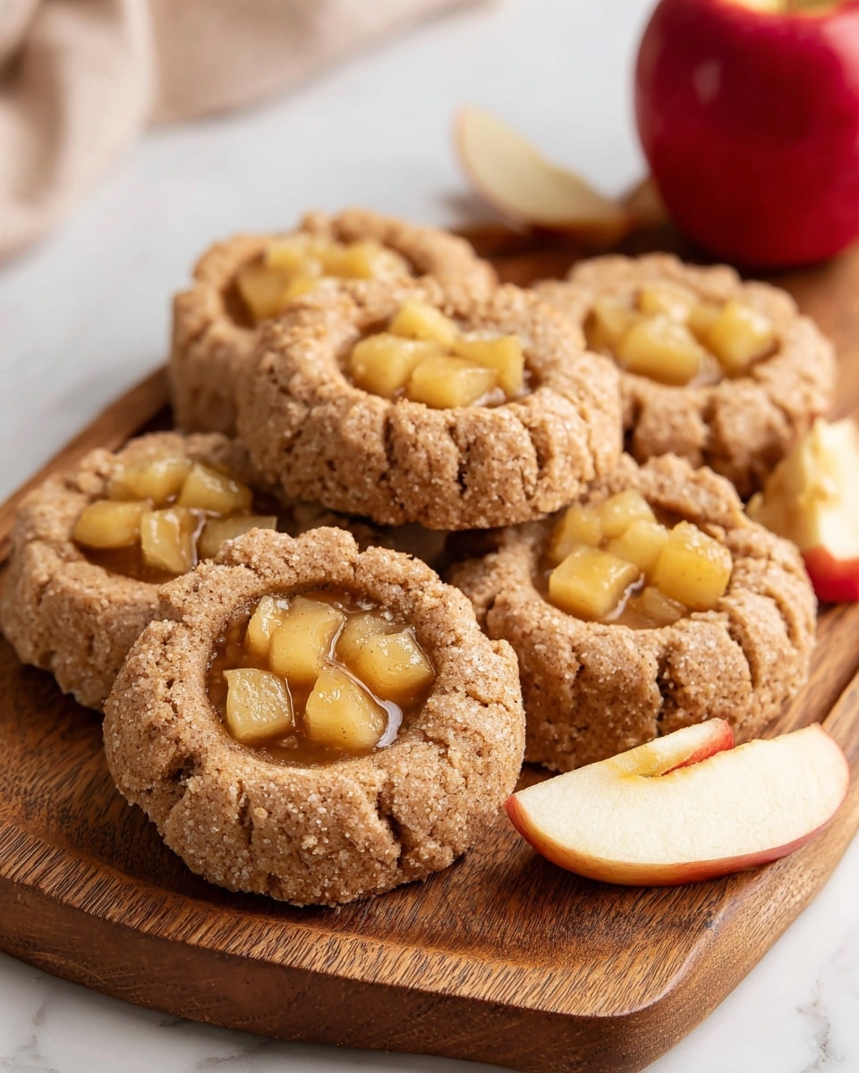 4 Ingredient Healthier Apple Pie Oatmeal Cookies Recipe