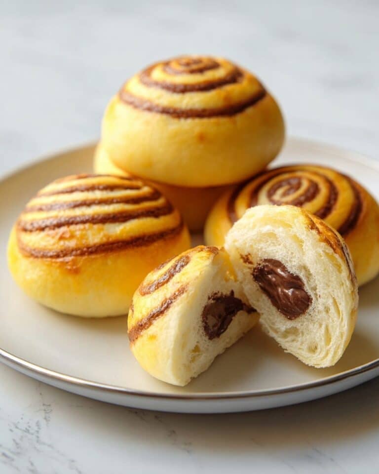 Chocolate Nutella Swirl Buns Recipe