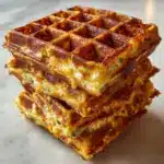 Jalapeño Cheddar Cornbread Waffles Recipe
