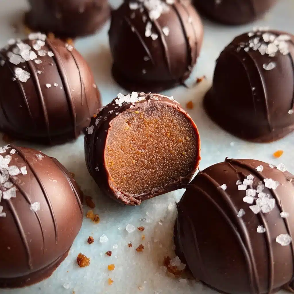 Dark Chocolate Protein Balls (No Bake, Low Carb) Recipe - Recipe Image