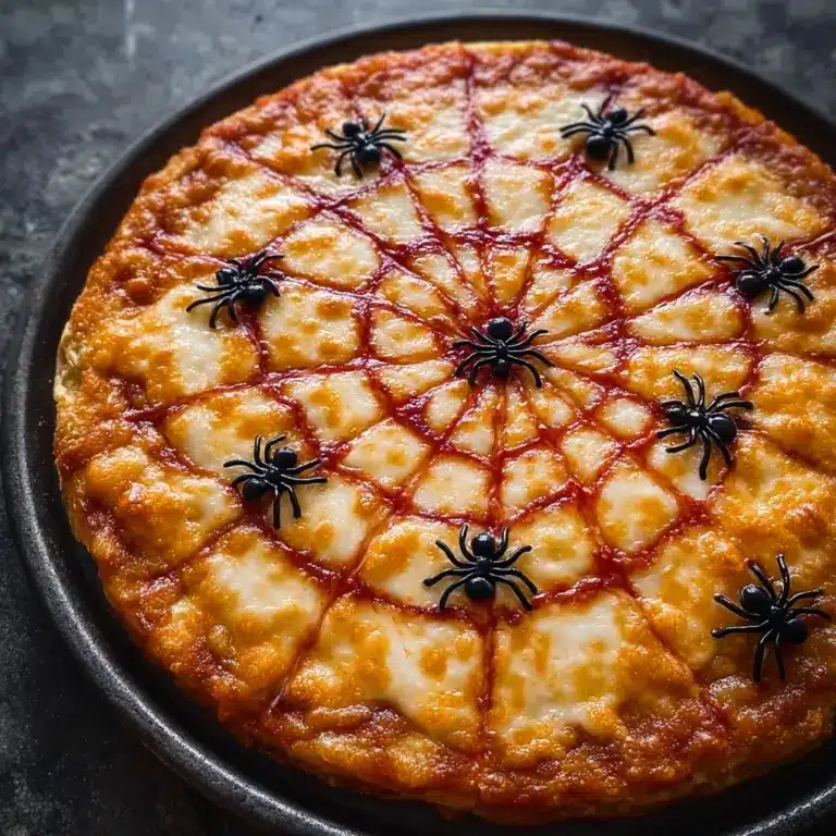 Spider Web Pizza Recipe