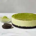Matcha Green Tea No-Bake Cheesecake Recipe