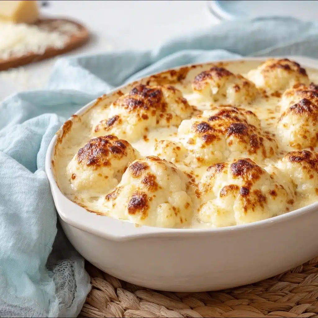 Roasted Cauliflower with Parmesan and Béchamel Sauce Recipe - Recipe Image