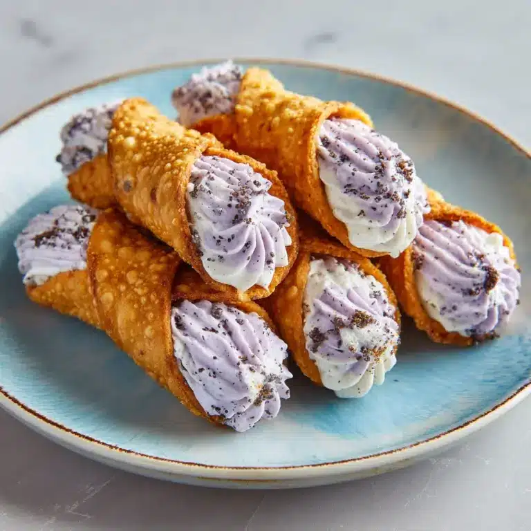 Blueberry Cannoli Recipe