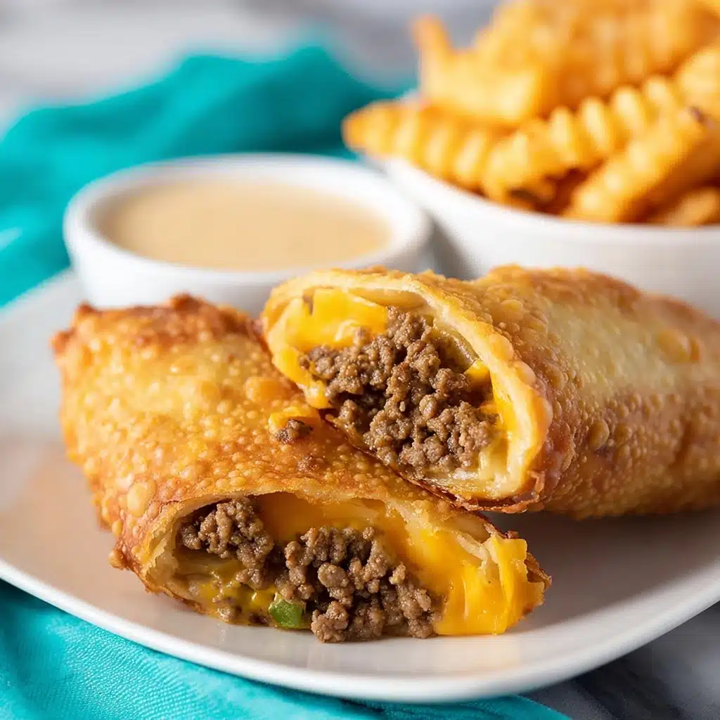 Big Mac Egg Rolls Recipe - Recipe Image