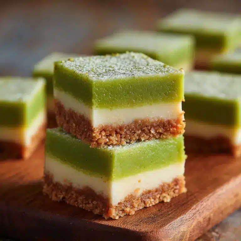 Pistachio Pudding Sugar Cookie Bars Recipe
