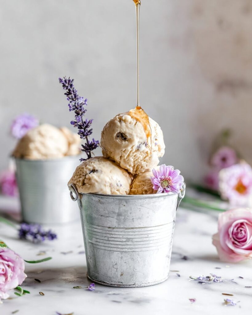Honey Lavender Ice Cream Recipe