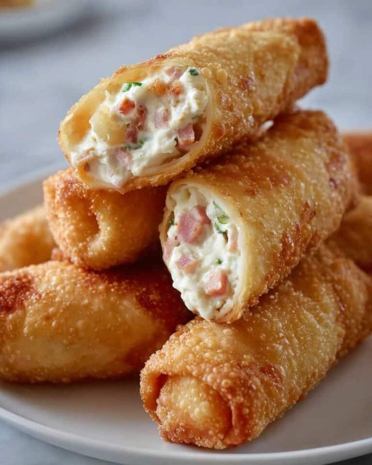 Crab Rangoon Egg Rolls Recipe
