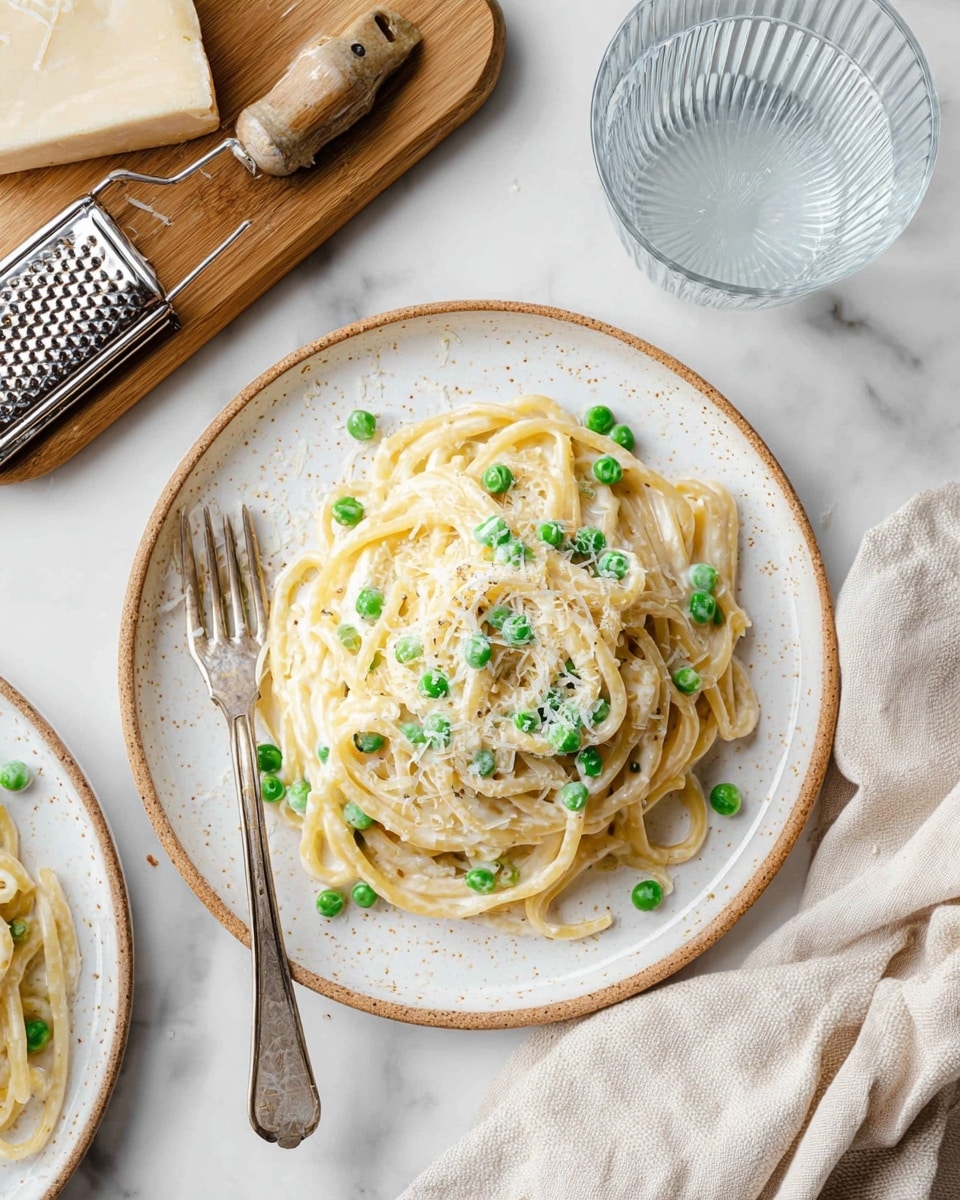 White Bean Alfredo Sauce with Lentil Pasta Recipe