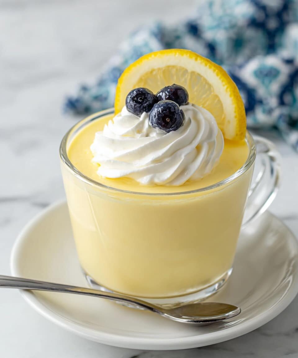 Easy Lemon Pudding Recipe
