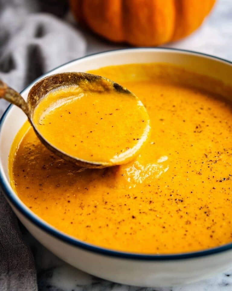 From Scratch Pumpkin Soup Recipe