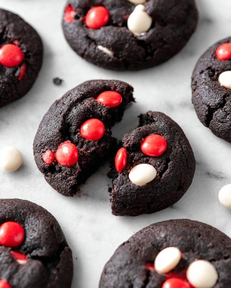 Dark Chocolate Halloween Cookies Recipe