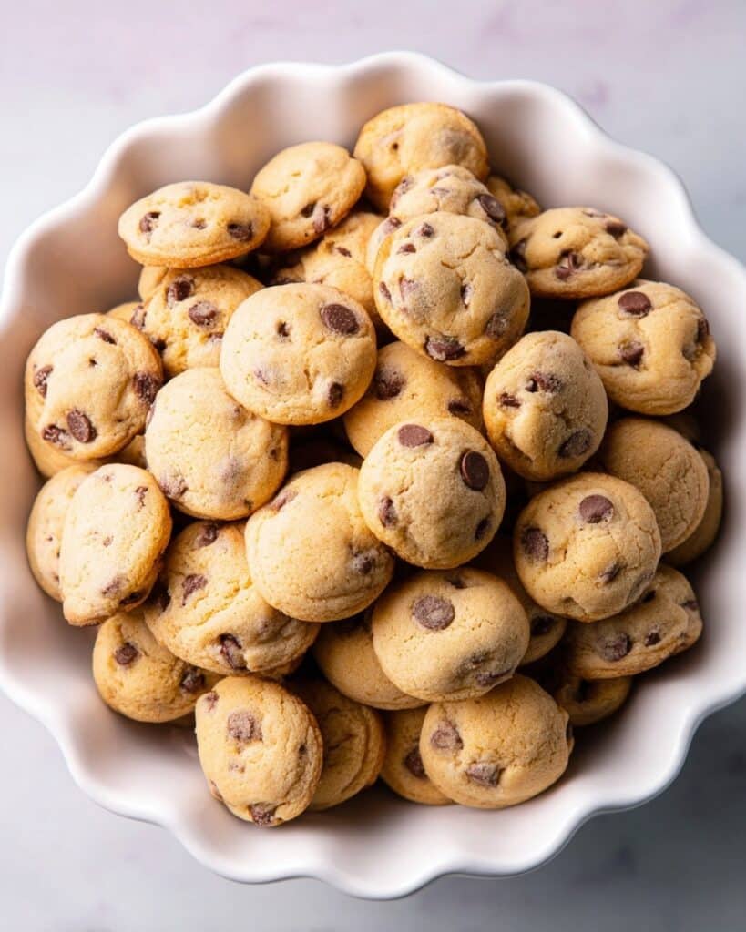 Soft Mini Chocolate Chip Cookies (30 Minutes!) Recipe