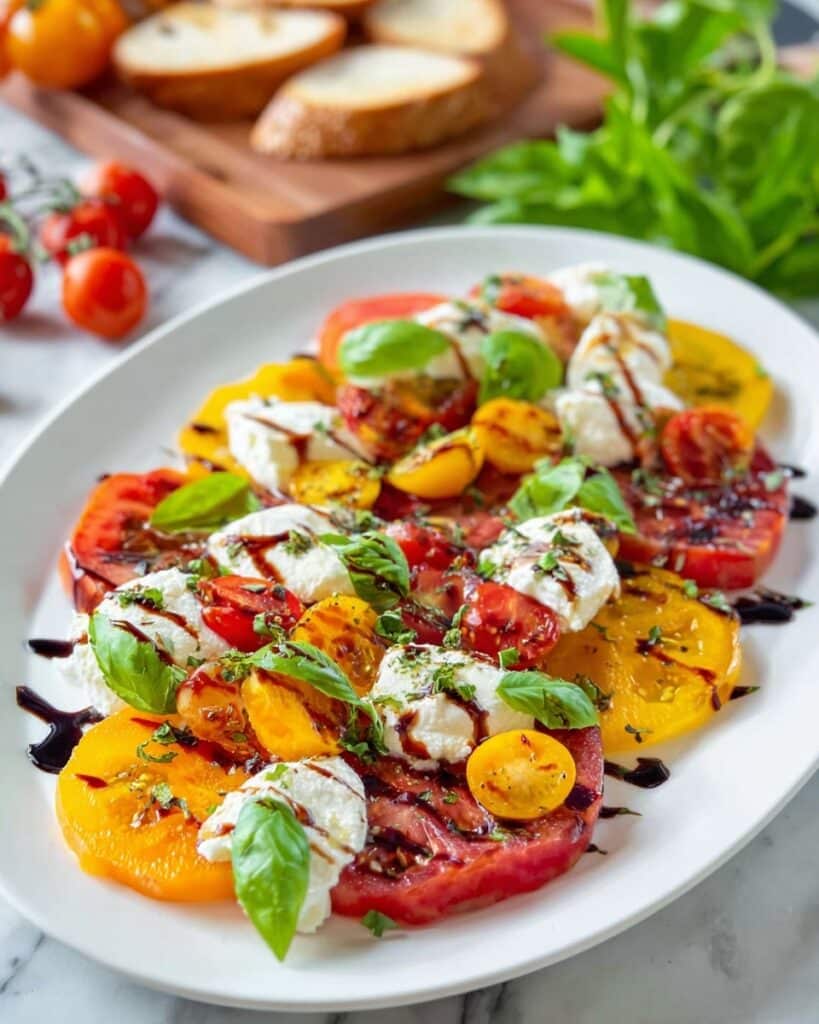 Tomato Burrata Salad Recipe