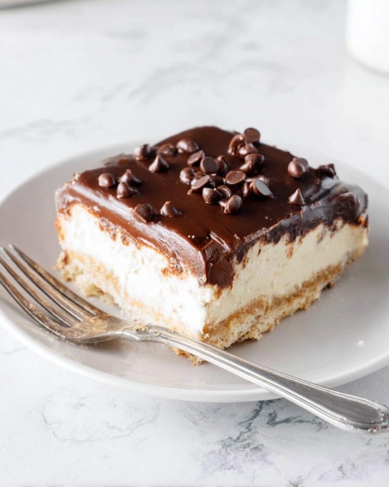 No-Bake Boston Cream Pie Cheesecake Recipe