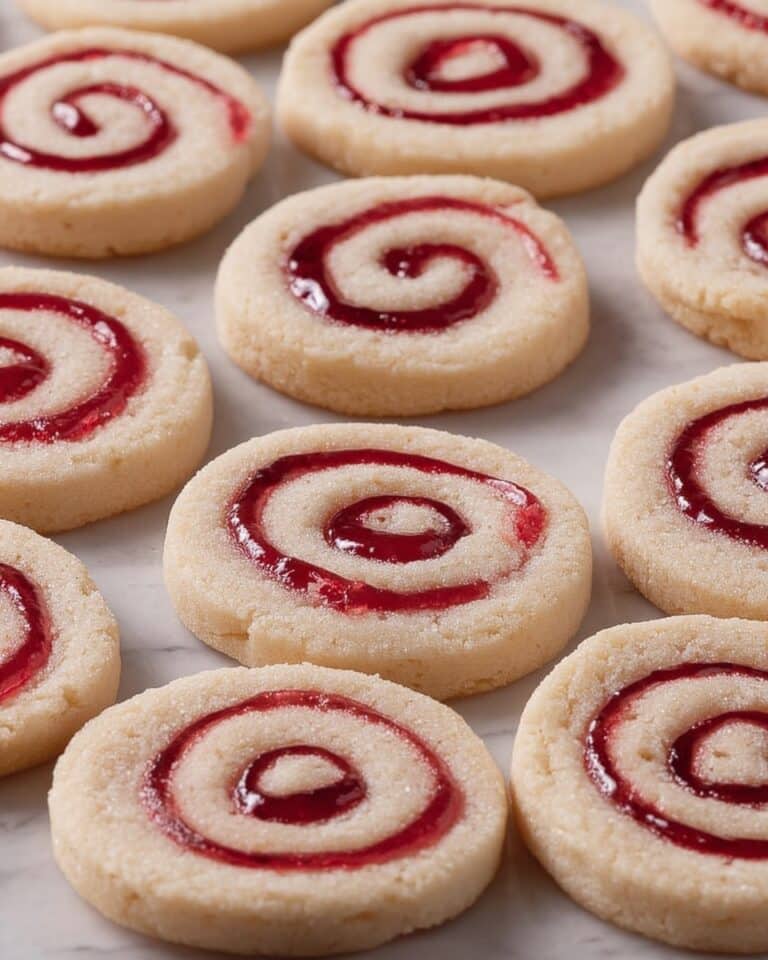 Raspberry Spiral Cookies Recipe