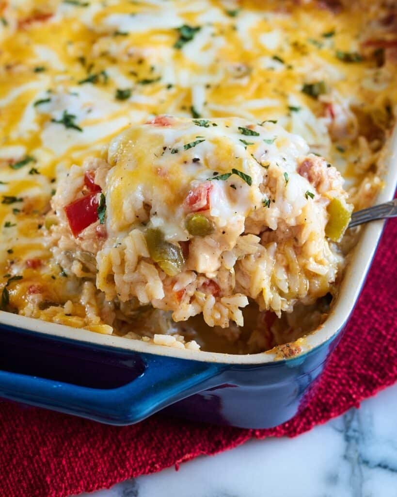 Chicken Fajita Casserole Recipe