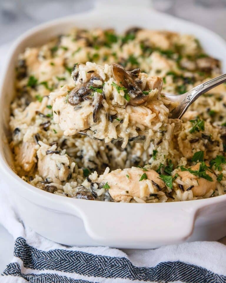 Chicken Wild Rice Casserole Recipe