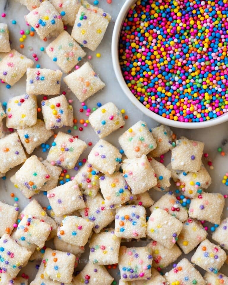 Cake Batter Puppy Chow Recipe