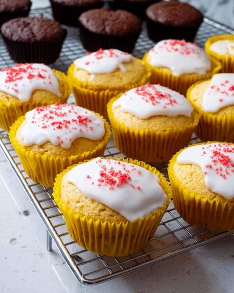 Custardy Jam Muffins Recipe