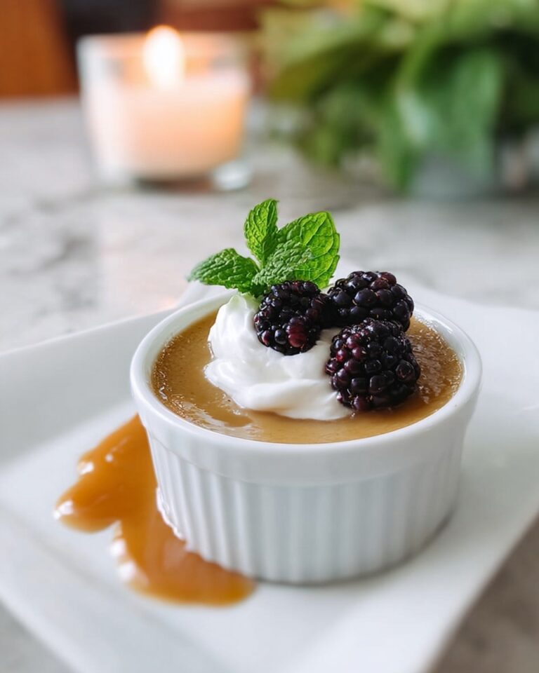Creme Brûlée Tapioca Pudding with Caramelized Maple Sauce Recipe