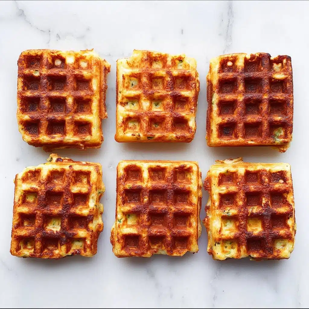 Jalapeño Cheddar Cornbread Waffles Recipe - Recipe Image