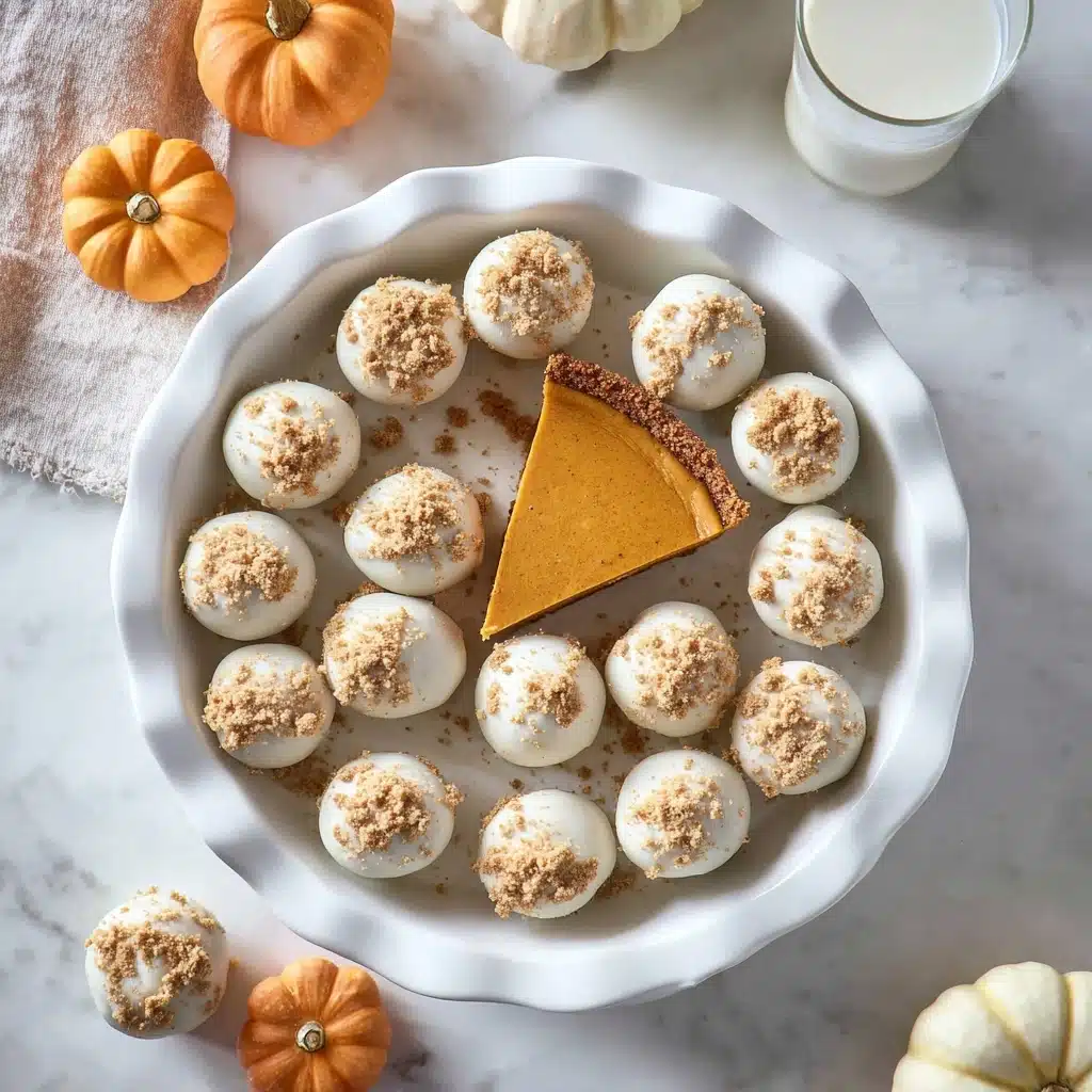 No-Bake Pumpkin Pie Balls Recipe - Recipe Image