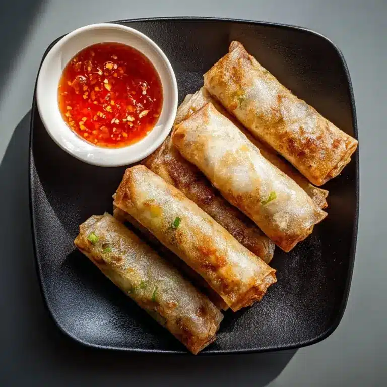 Noodle Rolls: A Crispy, Healthy Appetizer You'll Love Recipe