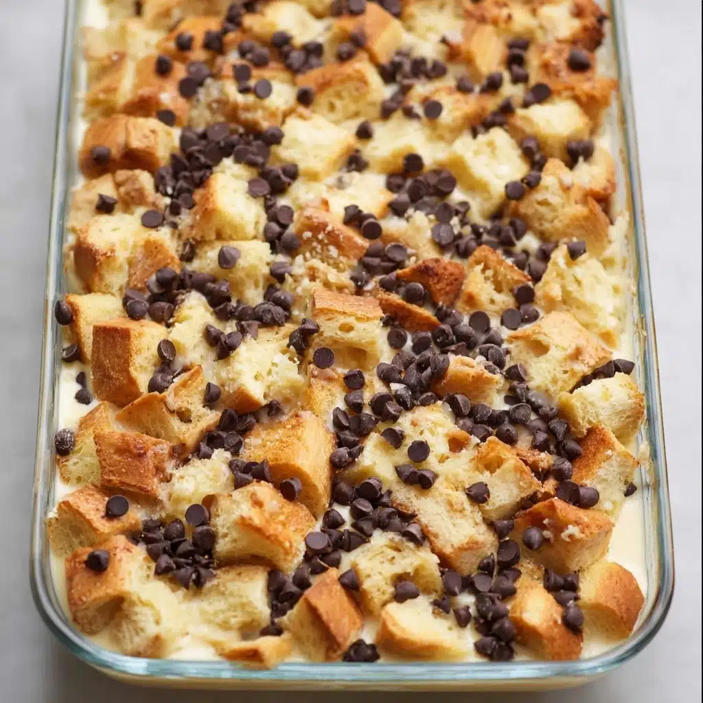 Chocolate Croissant Baked French Toast Recipe - Recipe Image