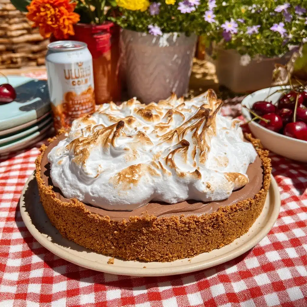 5-Ingredient S’mores Ice Cream Pie Recipe