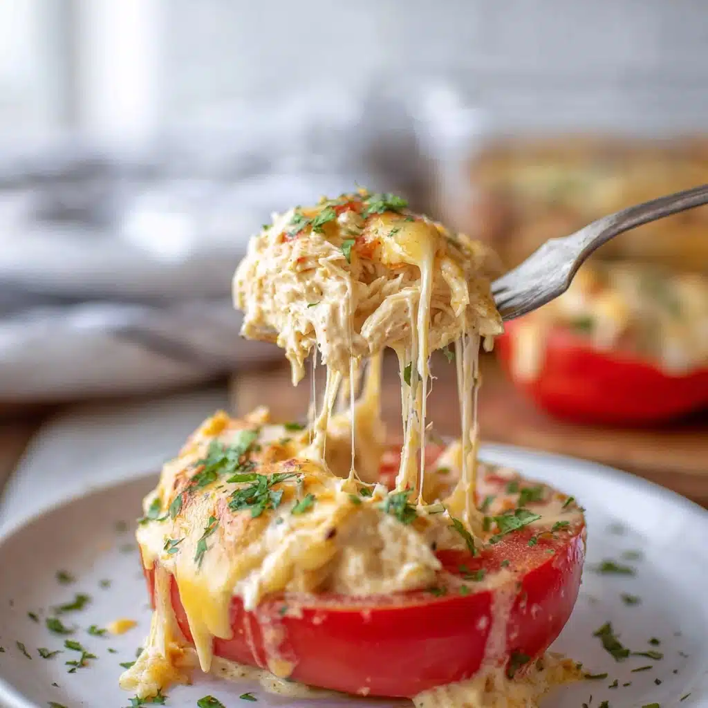 Cream Cheese Chicken Stuffed Peppers Recipe - Recipe Image