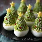 Deviled Egg Christmas Trees Recipe