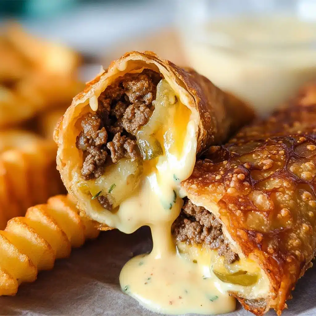 Big Mac Egg Rolls Recipe