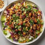 Sesame Chicken Cabbage Crunch Salad Recipe